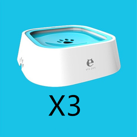 1.5L Floating Dog & Cat Water Bowl – Anti-Overflow Slow Water Feeder with Splash-Proof Design (Travel & Home Use)