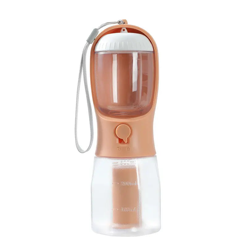 Dog Water Cup Drinking Food Garbage Bag Three-in-one Portable Small Multi-functional Pet Cups Pets Supplies mzon store