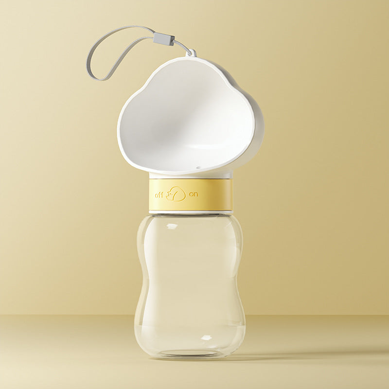 Portable Pet Water Cup for Dogs & Cats – Twist-On Drinking Bottle for Walking & Travel