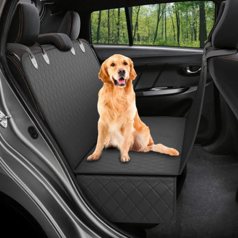 Waterproof Dog Car Seat Cover Hammock with Mesh Window mzon store