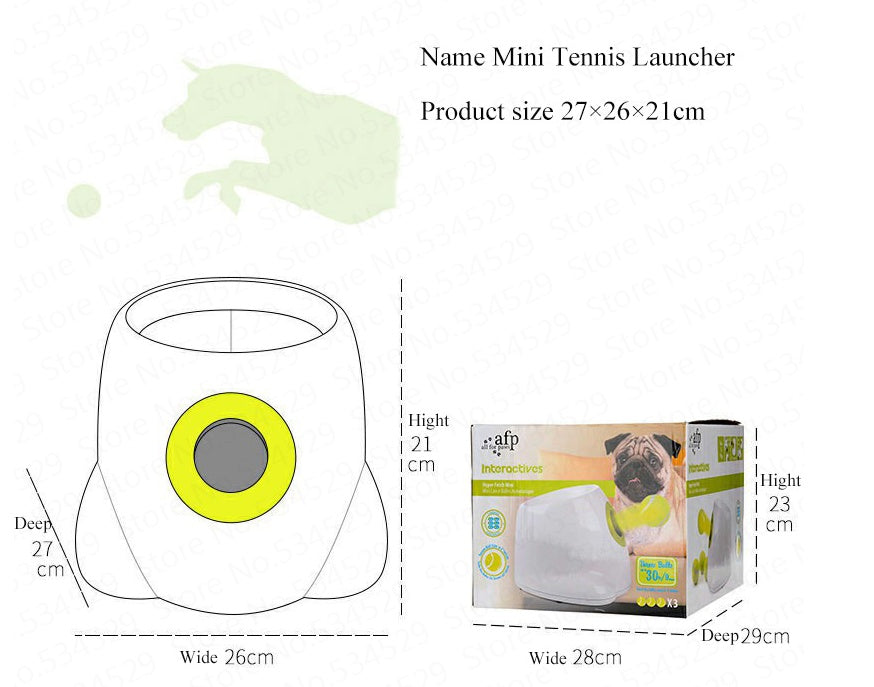 Automatic Dog Ball Launcher – Interactive Fetch Toy for Dogs with Adjustable Distance