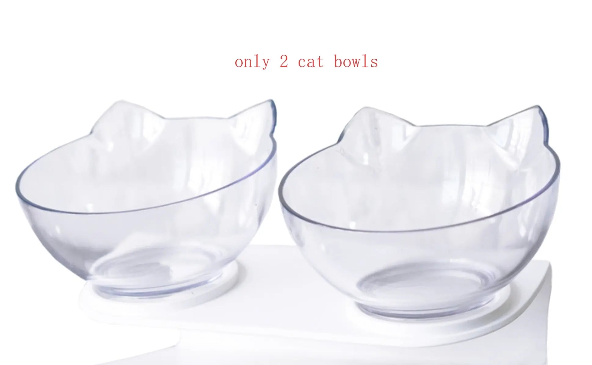 Transparent Single Pet Bowl null