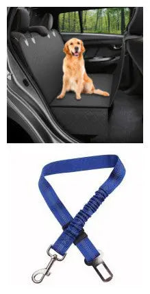 Waterproof Dog Car Seat Cover Hammock with Mesh Window mzon store