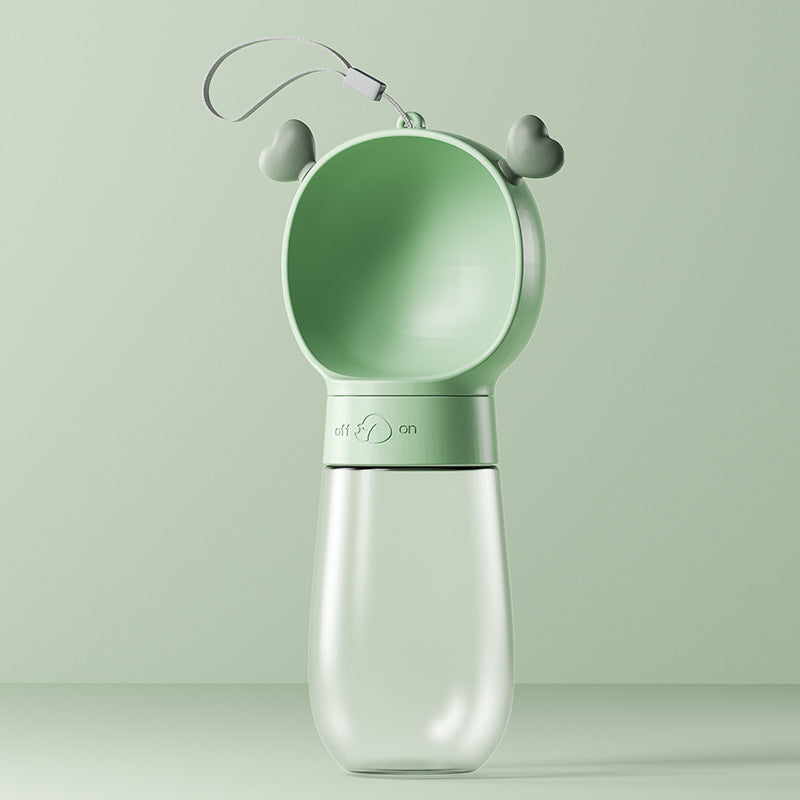 Portable Pet Water Cup for Dogs & Cats – Twist-On Drinking Bottle for Walking & Travel