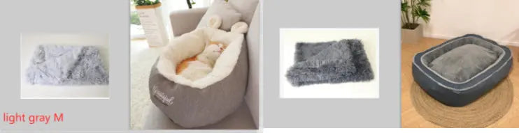 Warm Dog Sleeping Bag Bed – Soft Plush Puppy Cushion Kennel Nest for Small & Medium Dogs mzon store
