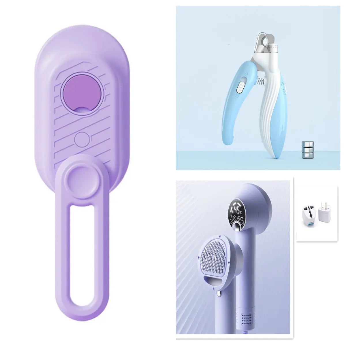 LED Electric Pet Nail Clippers – Safe Grooming Tool for Dogs, Cats & Small Pets mzon store