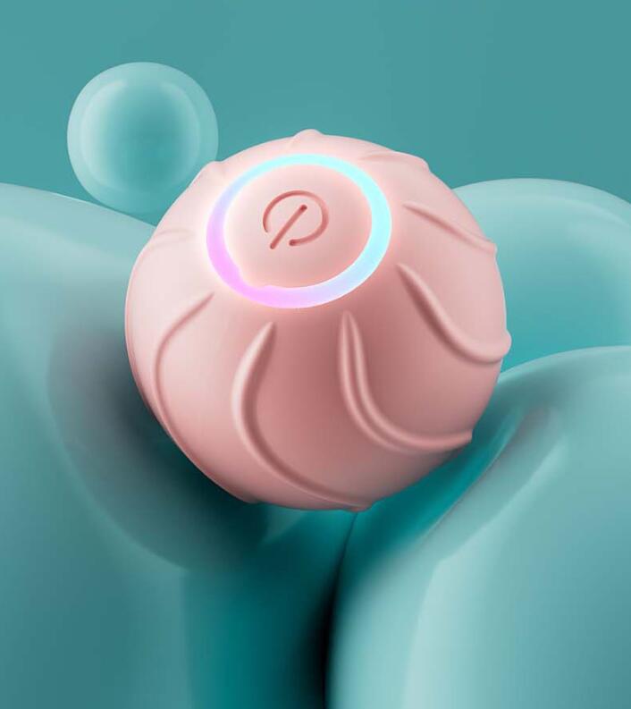 Smart Cat Toy Rolling Ball – Interactive Automatic USB Teasing Ball for Kittens & Cats