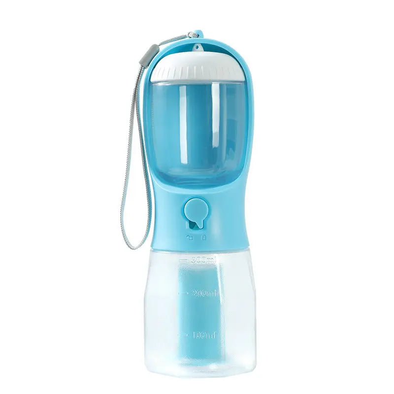 Dog Water Cup Drinking Food Garbage Bag Three-in-one Portable Small Multi-functional Pet Cups Pets Supplies mzon store