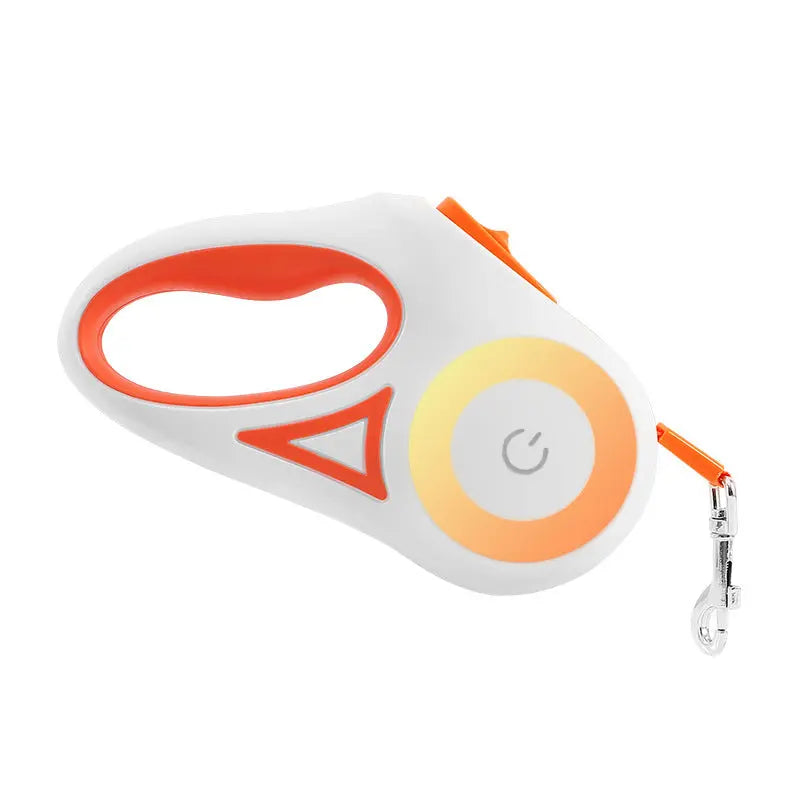Retractable Dog Leash with One-Button Brake – 3m & 5m Automatic Extendable Pet Traction Rope with Optional Collar mzon store