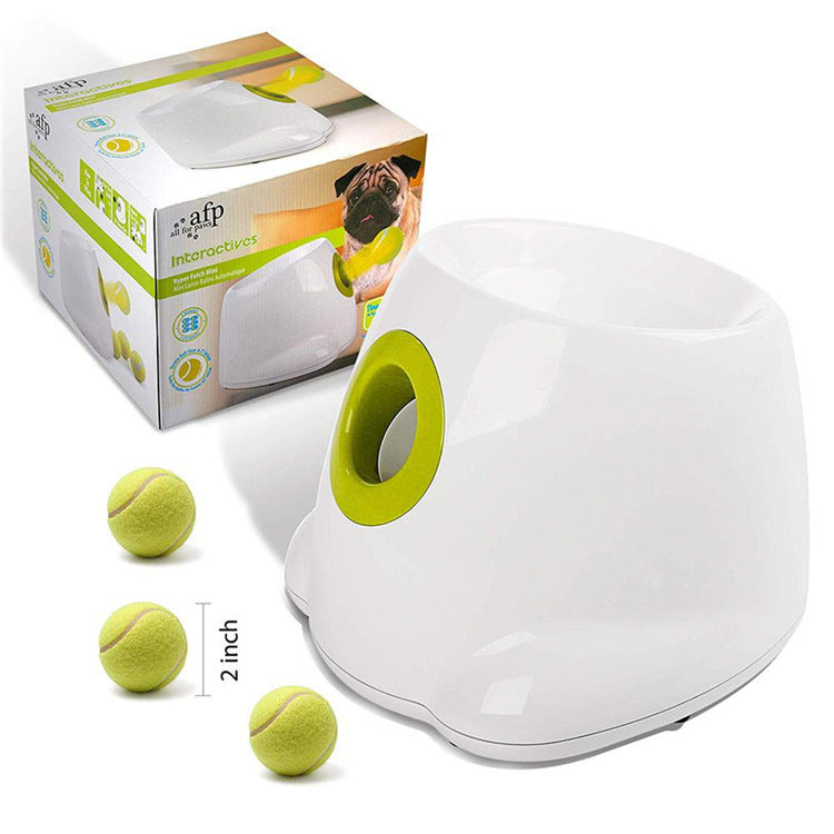 Automatic Dog Ball Launcher – Interactive Fetch Toy for Dogs with Adjustable Distance
