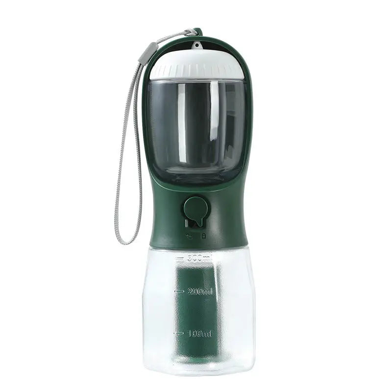 Dog Water Cup Drinking Food Garbage Bag Three-in-one Portable Small Multi-functional Pet Cups Pets Supplies mzon store