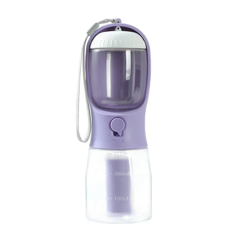 Dog Water Cup Drinking Food Garbage Bag Three-in-one Portable Small Multi-functional Pet Cups Pets Supplies mzon store