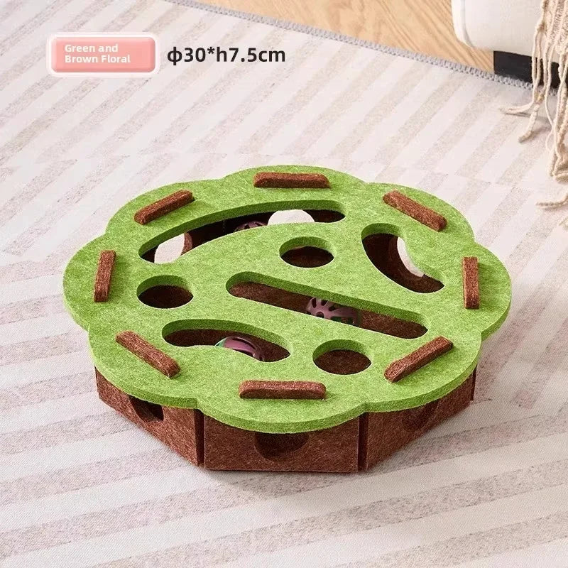 CAT FELT PUZZLE TOY