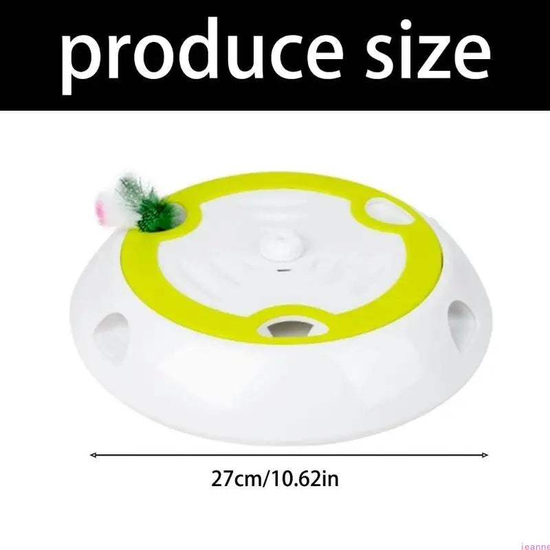 WhiskerWhirl™ – Automatic Cat Teaser & Stress Reliever