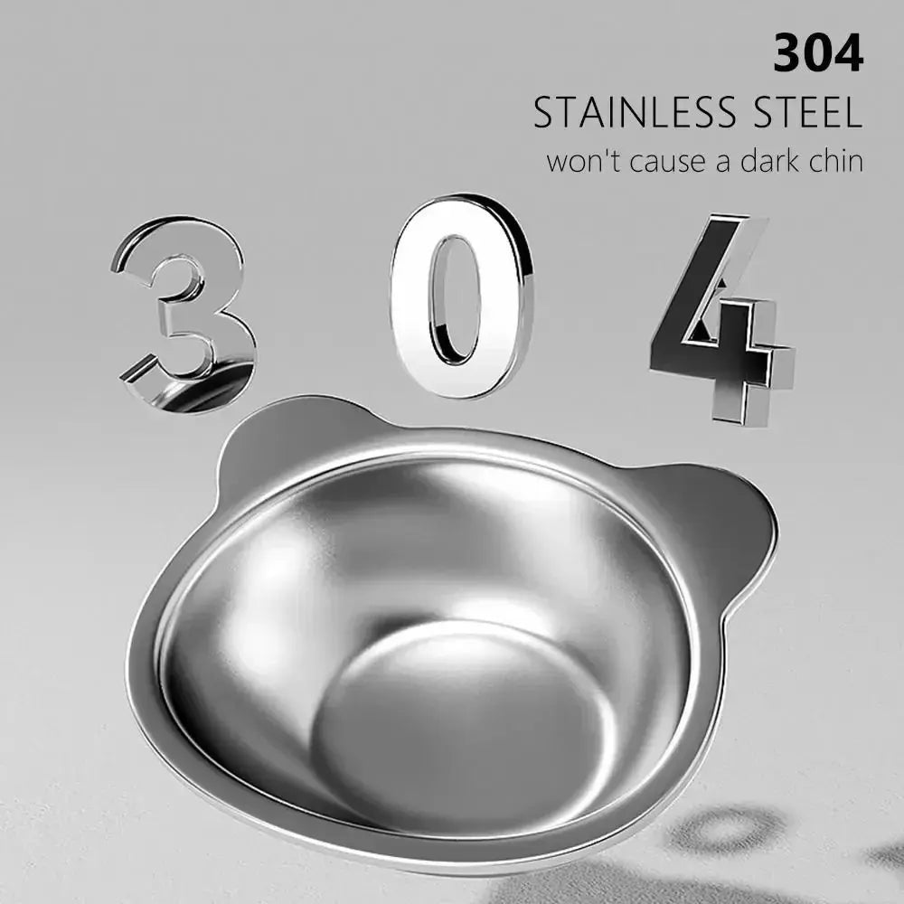 15° Elevated Stainless Steel Raised Cat Bowl Shop1105135890 Store