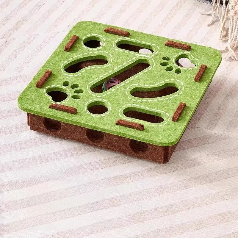 CAT FELT PUZZLE TOY