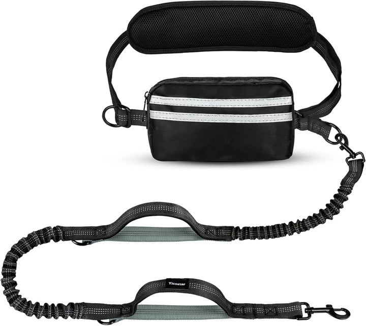 Walk Free: Hands-Free Dog Leash with Zipper Pouch