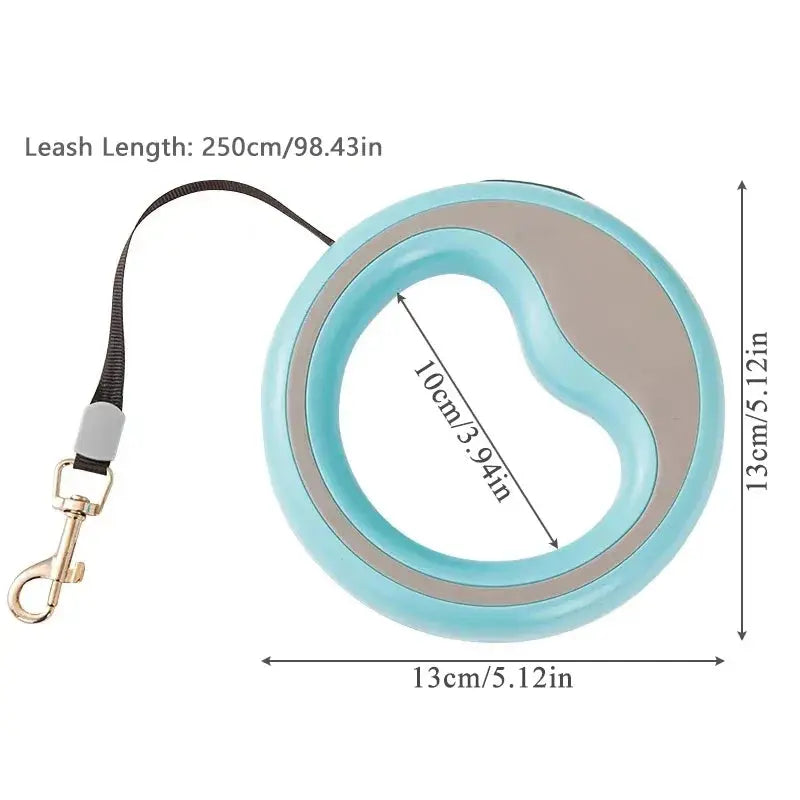 Outdoor Pet Leash — Automatic Retractable, 250cm for Dogs Stone's Store