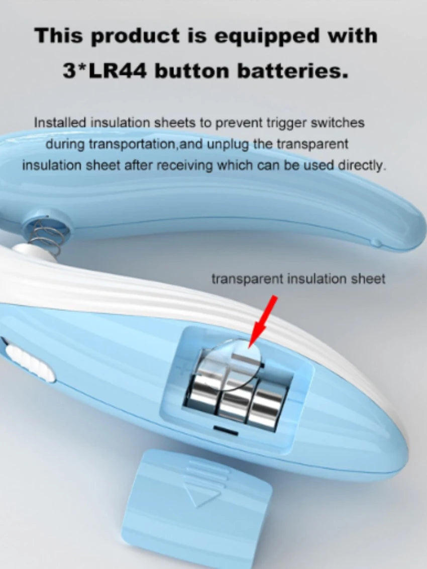 Pet Nail Clippers Dog Nail Clippers Cat Nail Clippers LED Electric Nail Grinder Pet Supplies LED Light Pet Nail Clippers