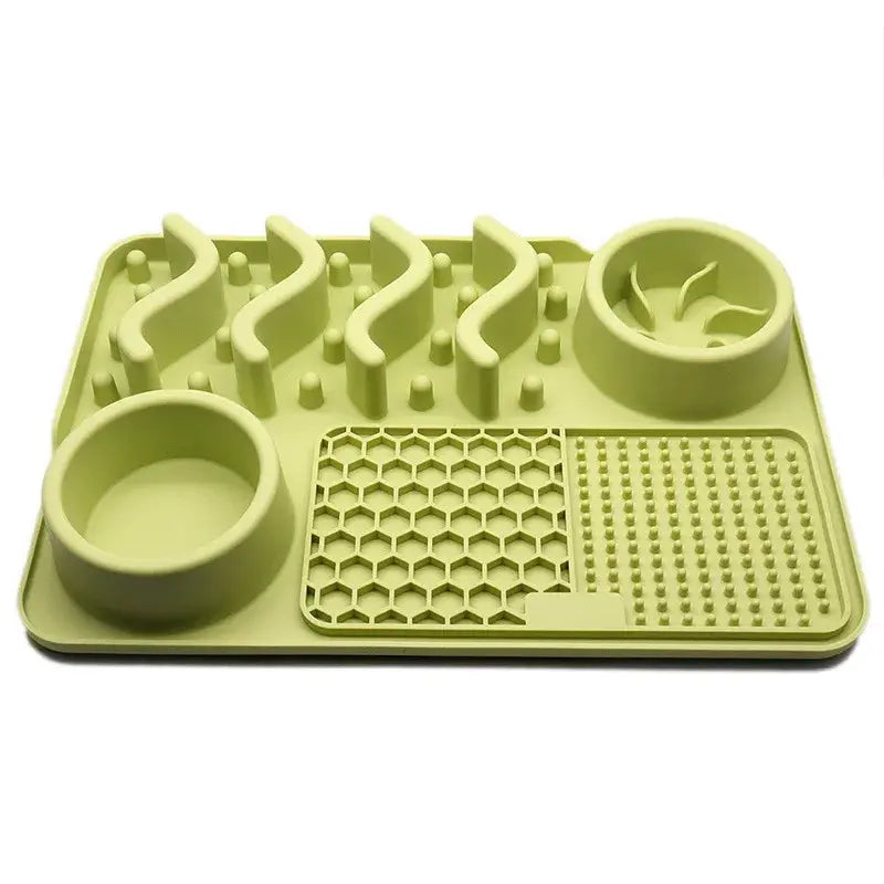 CalmLick™ Slow Feeder Mat 🐶🧡 — Stress Relief & Healthy Eating