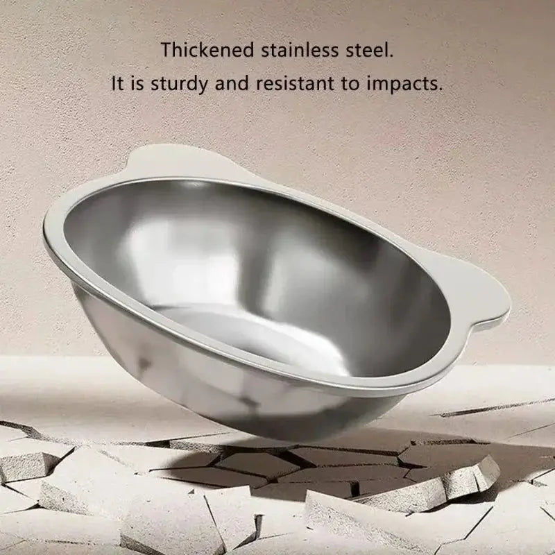 15° Elevated Stainless Steel Raised Cat Bowl Shop1105135890 Store