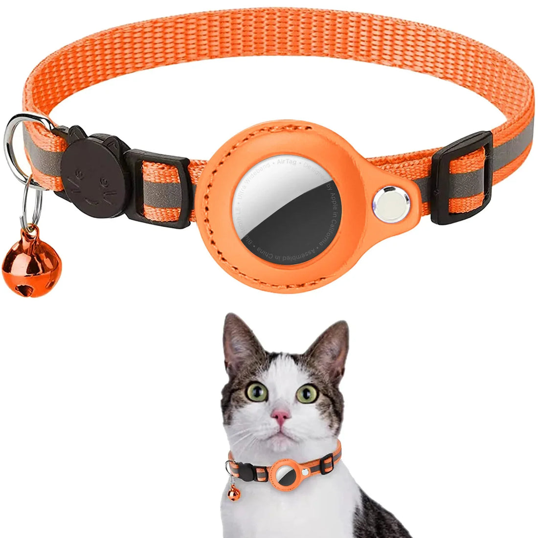 Reflective GPS Cat Collar