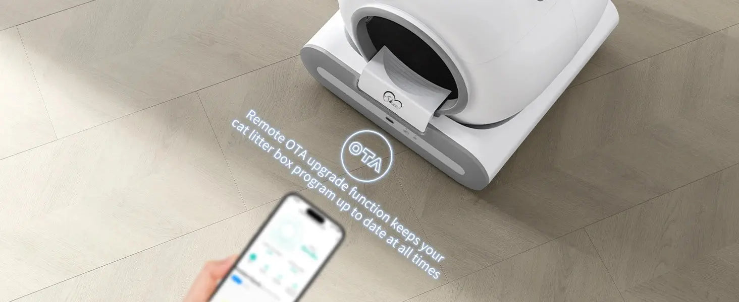DOEL 65L Self-Cleaning Cat Litter Box with App TOPSNS Store