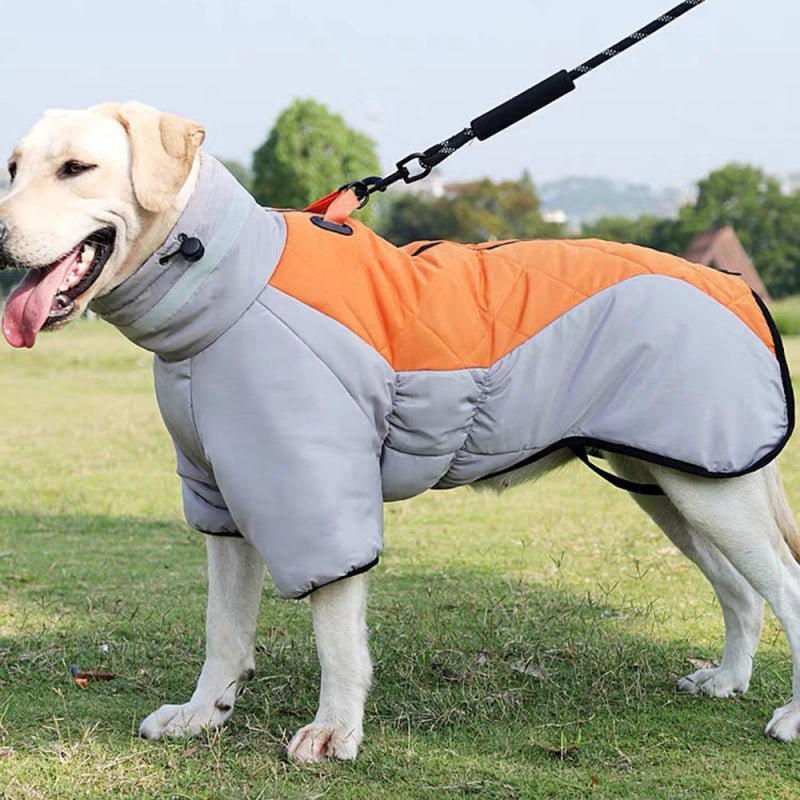 Winter Dog Coat – Waterproof & Thicken Warm Vest for Medium and Large Dogs, Pet Jacket for Labradors