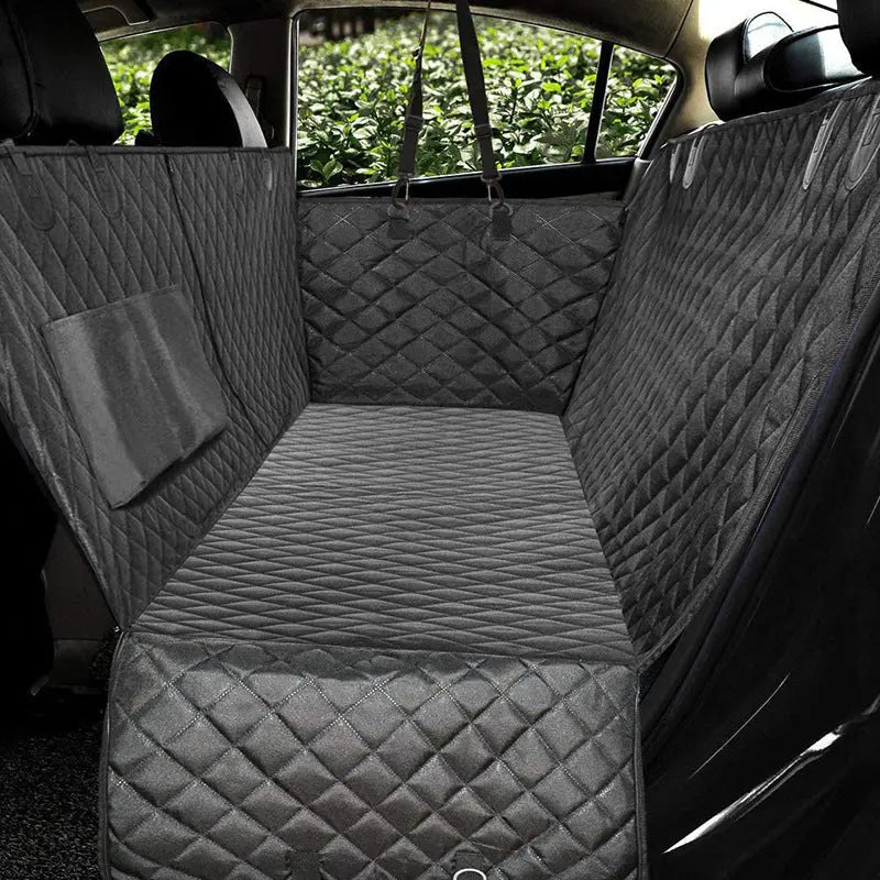 Waterproof Dog Car Seat Cover Hammock with Mesh Window mzon store