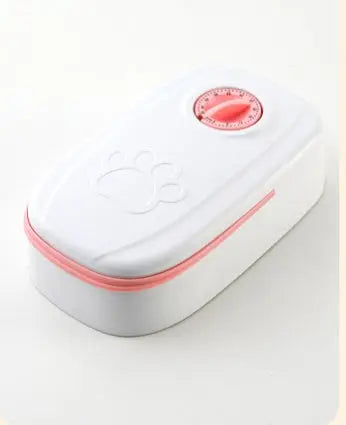 Automatic Pet Feeder Smart Food Dispenser For Cats Dogs Timer Stainless Steel Bowl Auto Dog Cat Pet Feeding Pets Supplies mzon store