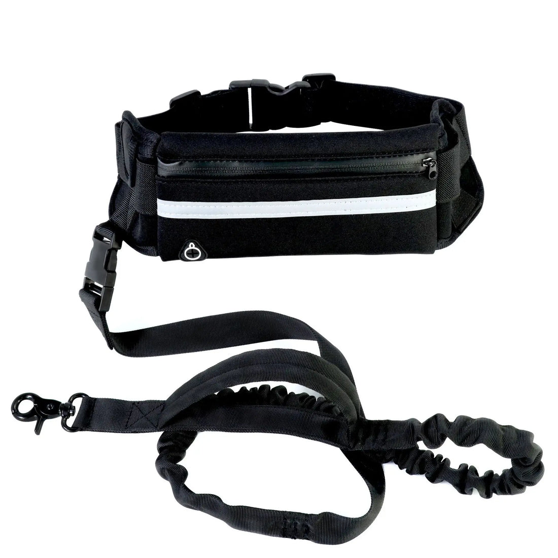 Hands Free Dog Leash Pet Walking And Training Belt With Shock Absorbing Bungee Leash For Up To 180lbs Large Dogs Phone Pocket And Water Bottle Holder mzon store