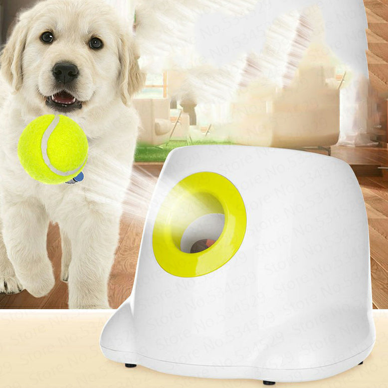 Automatic Dog Ball Launcher – Interactive Fetch Toy for Dogs with Adjustable Distance