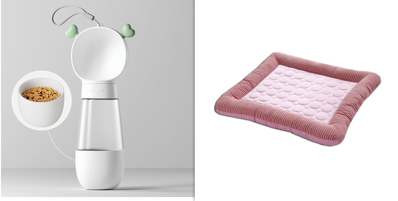 Pet Cooling Pad for Dogs & Cats – Ice Silk Summer Cooling Mat with Non-Slip Bottom (Breathable & Washable)