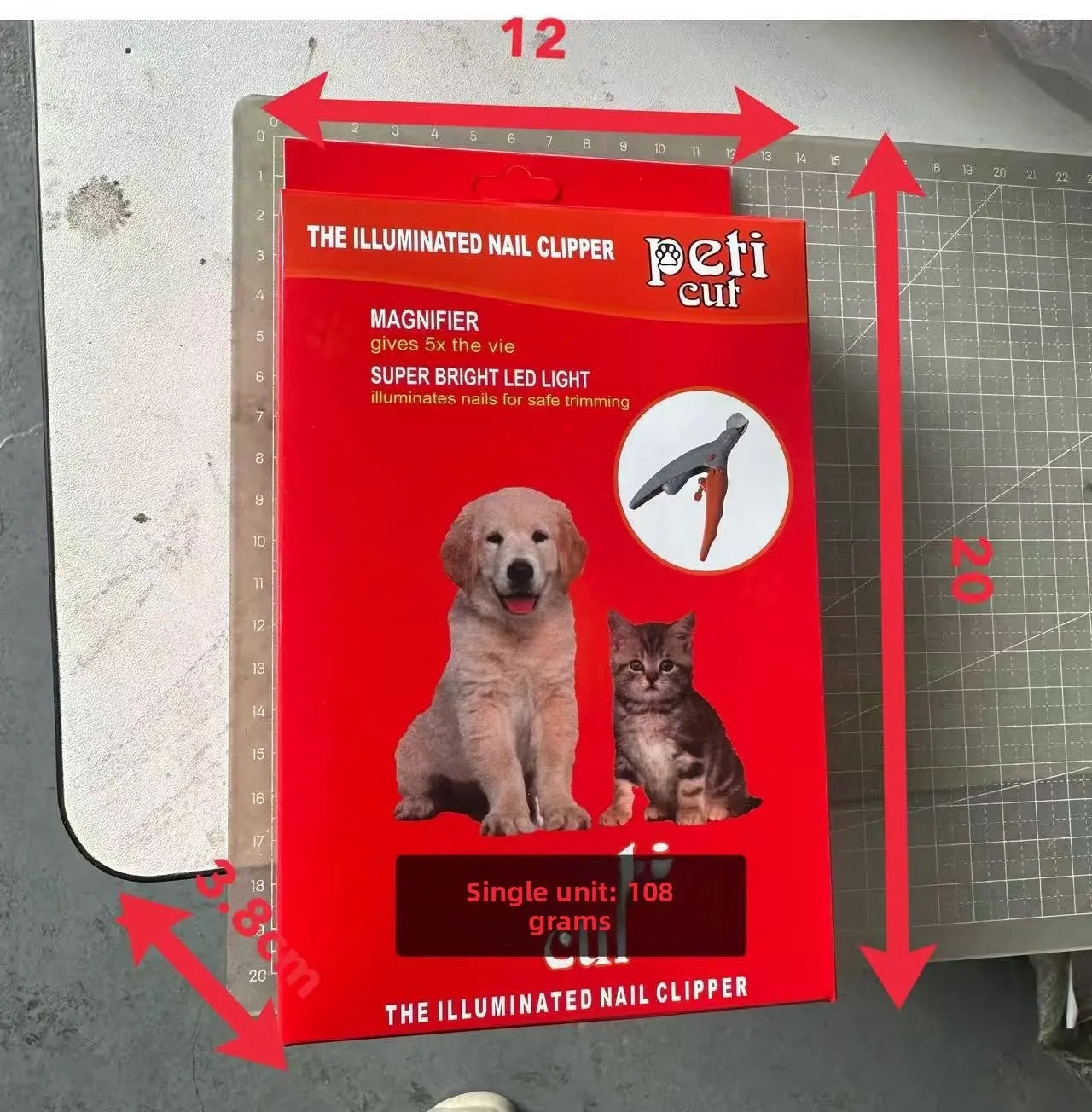 LED Pet Nail Clipper for Dogs & Cats — Safe Trimming Stone's Store